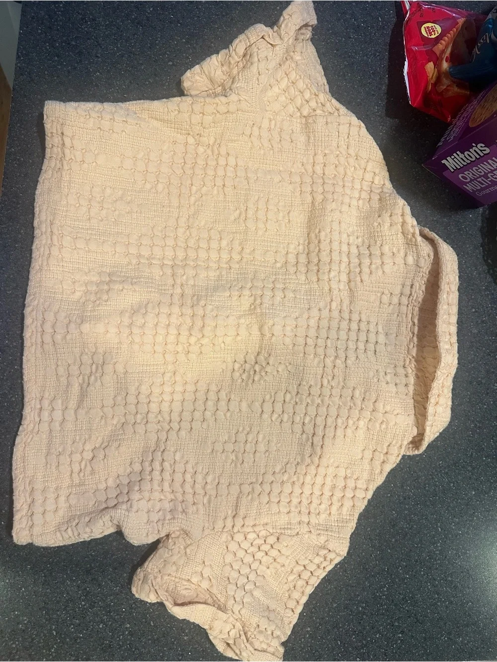 Kith Kids Peach Textured Short Set